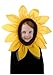 Fun Costumes Sunflower Dreams Yellow Flower Hood Headpiece | Add Sunshine To Your Outfit | Halloween Costume Accessory Standard