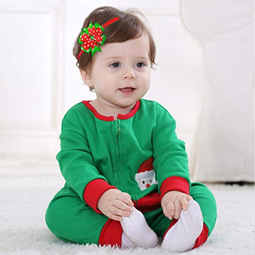 image for NinkyNonk Baby Girls Christmas Headbands Headdress Bowknot Hairbands C