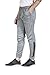 Avia Men's Poly-Fleece Jogger Pant, Heather Grey, M