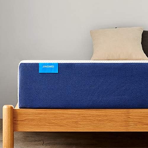 JINGWEI King Mattress, 12 inch Gel Infused Memory Foam Mattress in a