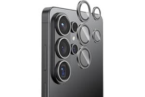 FLOLAB NanoArmour for Samsung Galaxy S26 Ultra Camera Lens Protector Durable, Tempered Glass Camera Cover, Aluminum Lens Cove