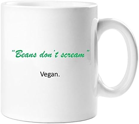 Beans Don't Scream Vegan Mug Gift