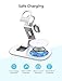 Seneo 2 in 1 Wireless Charger, Qi Fast Charging Pad & Watch Charging Stand Compatible with All iWatch Series 4/3/2/1 (No iWatch Charger) 7.5W for iPhone Xs/XR/XS Max/X/8 Plus,10W for Galaxy S10