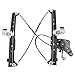 Brock Replacement Passenger Rear Power Window Regulator and Lift Motor Assembly Compatible with 2001-2007 Silverado Sierra Pickup Truck 19301980