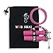 WODSKAI Jump Rope-Adjustable Speed Cable Skipping Ropes-Best for Crossfit, WOD, MMA, Boxing Fitness Training with Ball Bearing System-Free Carry Bag-Spare Cable Including