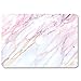 GMYLE MacBook Air 13 Inch Case A1466 A1369 Old Version 2010 2017, Hard Shell Plastic Matte Snap On Cover (Pink Marble)