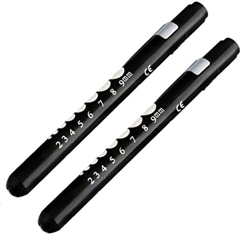 Fenebort Nurse Penlight LED Medical Pen Light, Pupil Gauge LED Medical Pen Lights for Nursing Doctors.