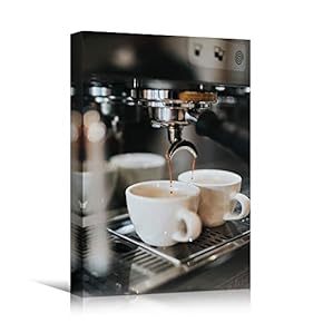 signwin Canvas Wall Art Coffee Preparation Coffee Drinks...