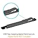 Fintie Pencil Holder with USB Adapter Pocket for Apple Pencil (1st and 2nd Gen) - Premium Vegan Leather Case Sleeve Pouch Compatible with Apple iPad Pro 11/12.9/10.5 & iPad 6th Gen Cases, Space Gray