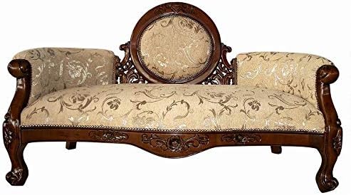 Amazon Com Design Toscano Victorian Cameo Backed Settee Cherry