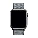 INTENY Sport Band Compatible with Apple Watch 42mm, Soft Lightweight Breathable Nylon Sport Loop, Strap Replacement for iWatch Series 3, Series 2, Series 1 (Storm Gray, 42mm)