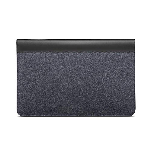 Ripley - LENOVO YOGA - FUNDA PARA PORTÁTIL DE 14' FIELTRO DE PIEL Y LANA  CIERRE MAGNÉTICO BOLSILLO PARA ACCESORIOS GX40X02932