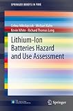 Lithium-Ion Batteries Hazard and Use Assessment (SpringerBriefs in Fire)