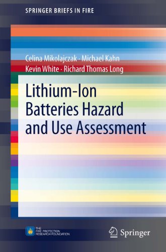Lithium-Ion Batteries Hazard and Use Assessment (SpringerBriefs in Fire)