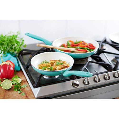 GreenPan Rio 12pc Ceramic NonStick Cookware Set, Burgundy The Home