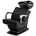 Beauty Salon Shampoo Station Backwash Shampoo Unit With Ceramic Wash Sink - Beckman