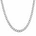 HolyFast 4.5-11mm Wide 16-36IN Figaro Link Chain Necklace Stainless Steel Necklace Men Woman Jewelry