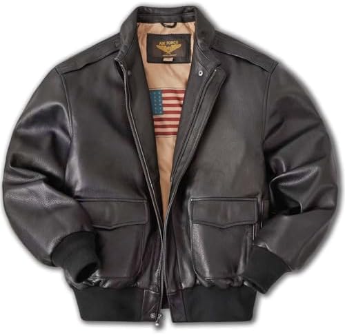 Bold Threadz RAF Aviator WWII Men's A2 Military Cockpit Pilot