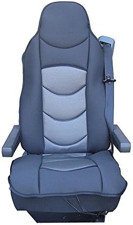 1 Grey Polyester Truck Truck Seat Cover Seat Cover Seat Cover High Quality New