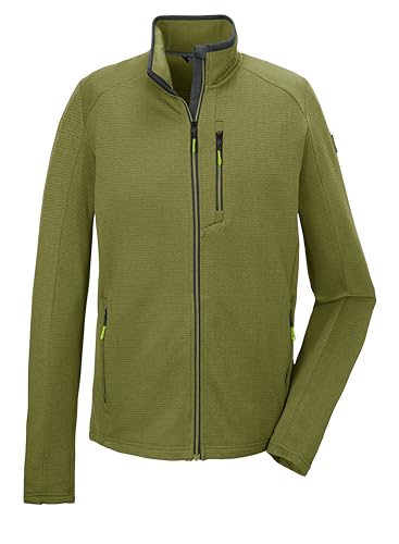 killtec Homme Veste Powerstretch avec col montant KOS 92 MN FLX JCKT, kiwi, M, 42800-000