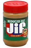 Reduced Fat Jif Creamy 16oz Jar 2 Pack
