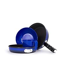 GSI Outdoors Bugaboo 6 piezas Mess Kit de aluminio