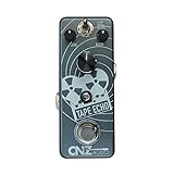 CNZ Audio Tape Echo Guitar Effects Delay Pedal, True Bypass