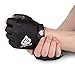 HTZPLOO Bike Gloves Bicycle Gloves Cycling Gloves Mountain Biking Gloves with Anti-Slip Shock-Absorbing Pad Breathable Half Finger Outdoor Sports Gloves for Men&Women (Black, Medium)