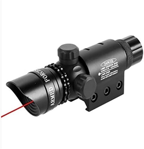 MBMAH Red Dot Sight Laser Sight System by Armament - 5mw 650nm Tactical Red Dot Laser with Picatinny Rail Mount Barrel Switch and and Battery Charger Included