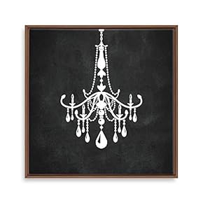 Framed Canvas Wall Art for Living Room, Bedroom Droplight Theme Canvas Prints for Home Decoration Ready to Hang - 16x16 inches