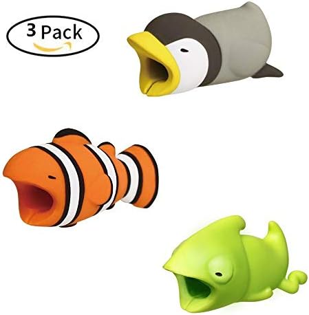 Cable Bite Animals for iPhone Cable Cord Saver Protector Phone Accessory Protects