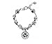 Infinity Collection Cat Charm Beaded Bracelet, Cat Jewelry, Paw Print Jewelry- Cat Lovers Bracelet-Cat Owner Bracelet -Gift for Cat Lovers