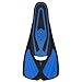 Deep Blue Gear Aqualine Short Fins for Snorkeling, Swimming, and Diving