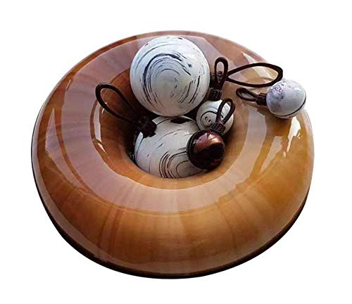 Brown Ring Mold Cake Pans 8-1/2 inch Diam,Round Silicone Donut Mould Non-Stick,Chocolate Mousse Mould,DIY Decorative Baking Tray,Baking Tools Cake Decorating Plate
