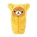 Rilakkuma in Yellow Sleeping Bag Plush