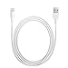2 Amp Rapid Wall Charger & 8 Pin Data Cable for Apple iPhone 7 7 Plus 6 6 Plus 5 5S 5C, iPad 4 Air 1 Air 2 & iPad Mini 1 2 3 Bundle -Bulk Packaging- w allsales1955 Brand American Flag Sticker (White)