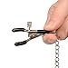 Nipple Clamps by Hot&Wild - Adjustable Clamp Pressure - Soft Latex on Clamps for Nipple Protection - Stainless Steel Chain – ON SALE TODAY