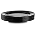 SPHERE PARTY PLATES/DINNER PLATES | 10 Inch Plastic Plates for Dinner/Wedding Etc.| Round Black Everyday Plate, 20 Pack | Elegant & Sturdy Heavy Duty Disposable Plates for all Holidays & Occasions