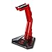 SADES E-Sports Gaming Headphone Cradle, Acrylic Headphone Bracket Stand, Headset Hanger Holder for Gamers (RED)