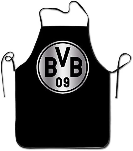 Borussia Dortmund BVB 09 Platinum Logo Kitchen Barbecue Apron