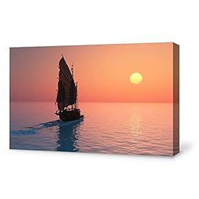 for Living Room Bedroom Home Artwork Paintings Sailboat...