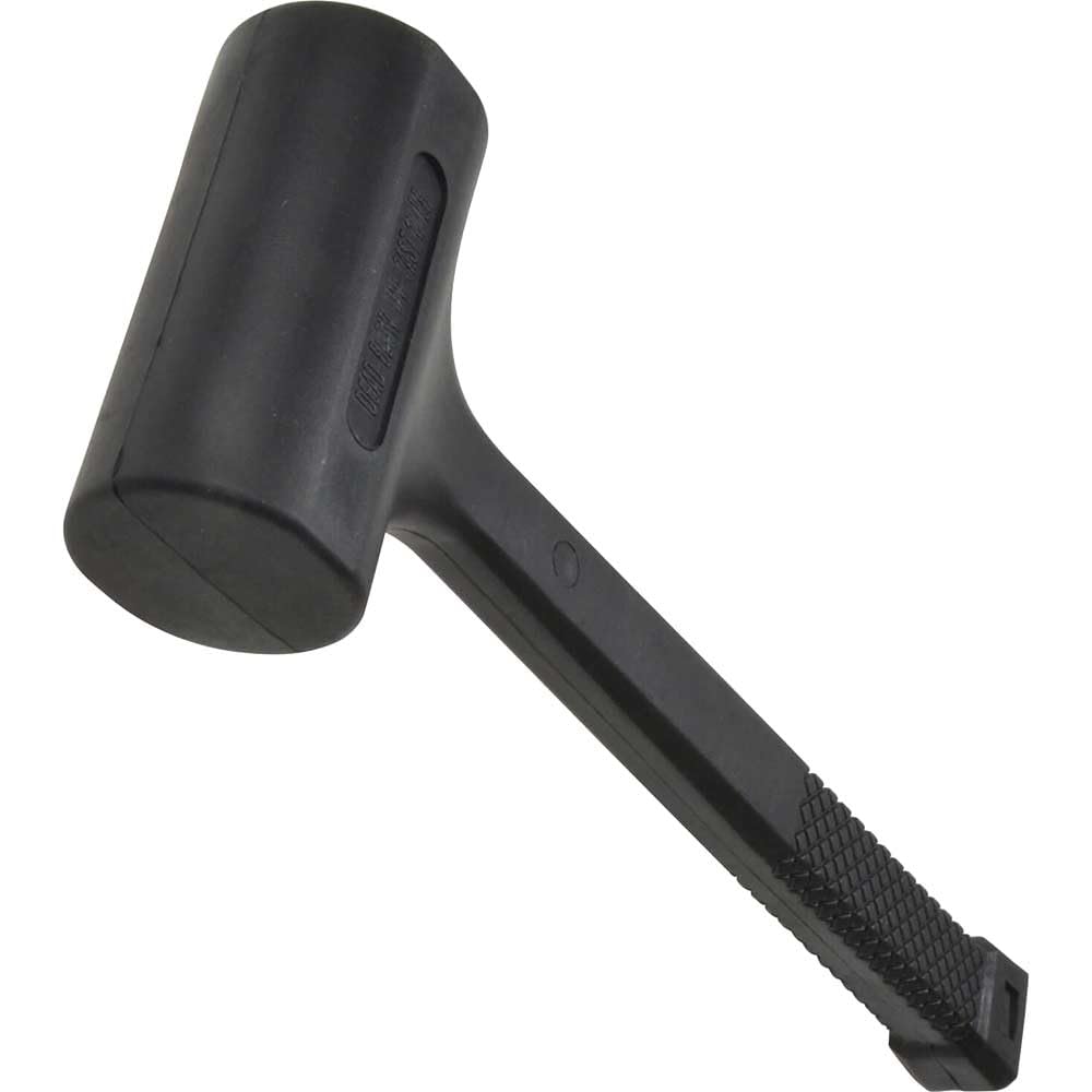Faithfull DBLOW112 Deadblow Hammer PVC 1.1/2Lb - Black