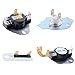3387134 Cycling Thermostat 3977767 Dryer Thermostat 3977393 Thermal Fuse 3392519 Dryer Thermal Fuse Kit Exact Fit for Whirlpool & Kenmore Dryers, Figure 6 for More Models