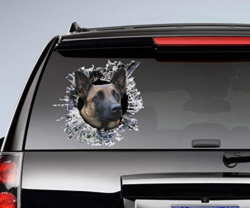 malinois car decal