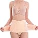 GOEGE Postpartum Belly band Postpartum Recovery Surgery Support Belly Wrap for C-Section Hernia and Tummy Tuck Abdominal Compression Binder