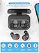 Otufan Bluetooth Earbuds Wireless Earbuds Bluetooth Headphones iPX7 Waterproof 3D Stereo HiFi Sound Wireless Earphones Bluetooth Headset with Charging Case (Black)