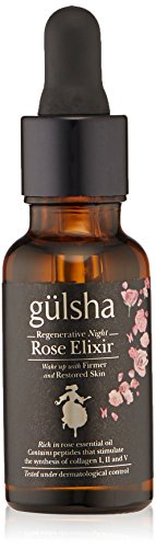 glsha Regenerative Night Rose Elixir, 0.61 Fl Oz