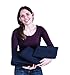 Clara Clark Premier 1800, Twin Bed Sheet Set, 3Pcs Deep Pocket Navy Blue Sheets, Includes Fitted, Flat & Pillowcase, Microfiber, Soft & Breathable, Fade Resistant