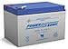 12V 12Ah F2 UPS Battery Replaces Yuasa NP12-12, NP 12-12 .25 terminal primary