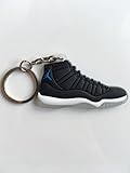 Jordan Retro 11 Space Jam Sneaker Keychain Shoes Keyring AJ 23 OG